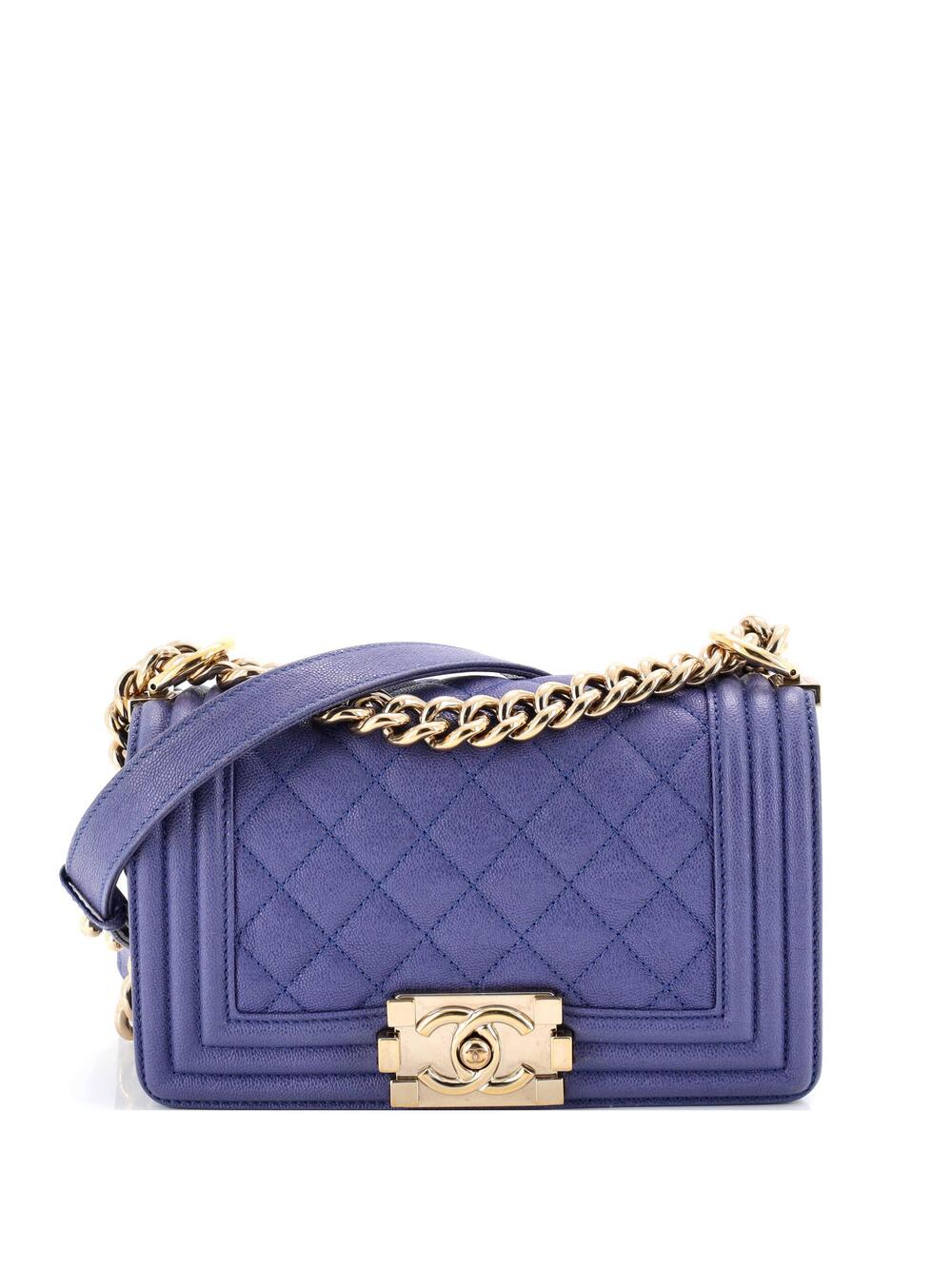 Chanel Boy Flap Bag Quilted Caviar #238246C47B